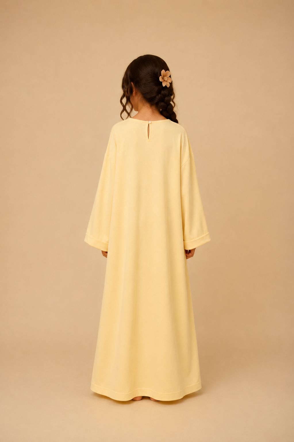 LOOSE DRESS - BUTTER CREAM