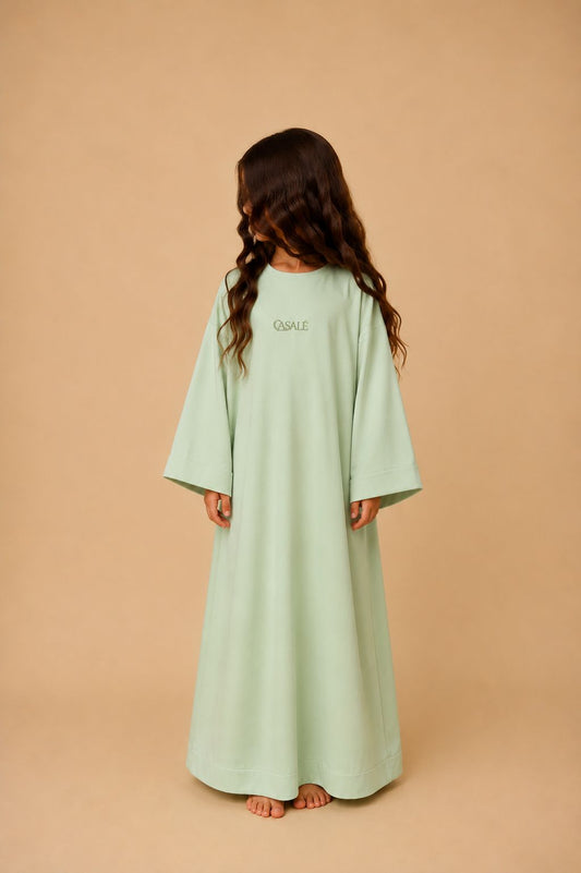LOOSE DRESS - MATCHA LATTE