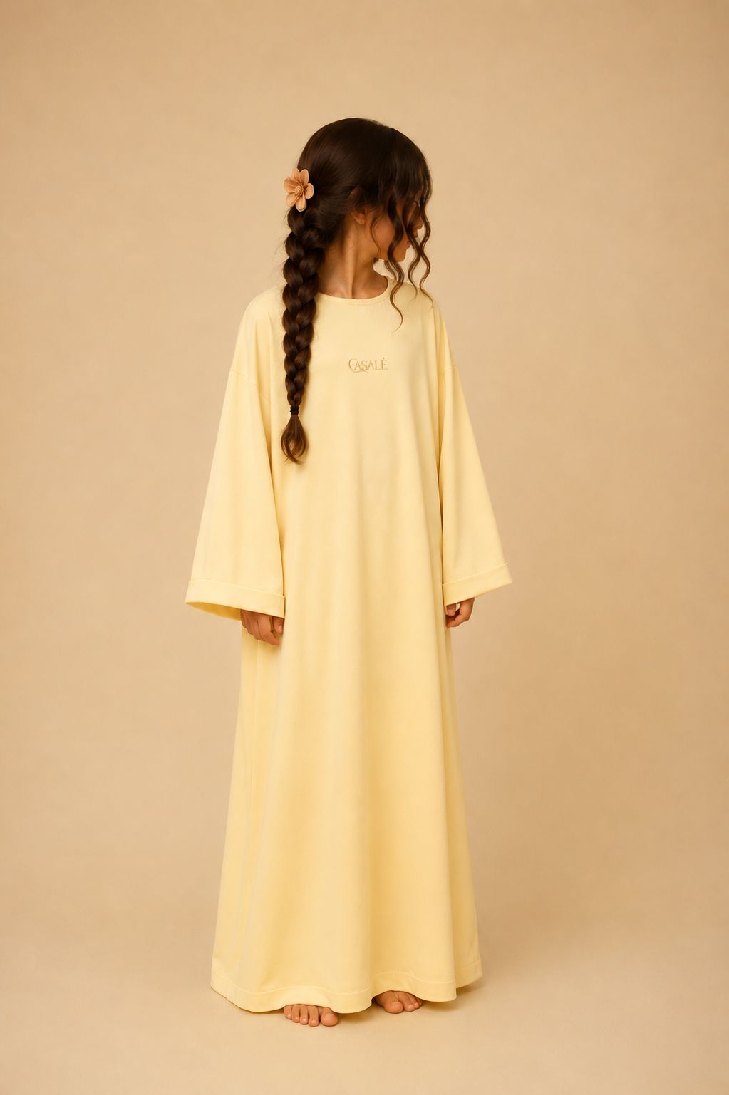 LOOSE DRESS - BUTTER CREAM