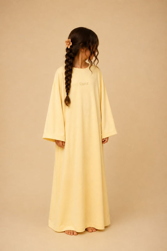 LOOSE DRESS - BUTTER CREAM